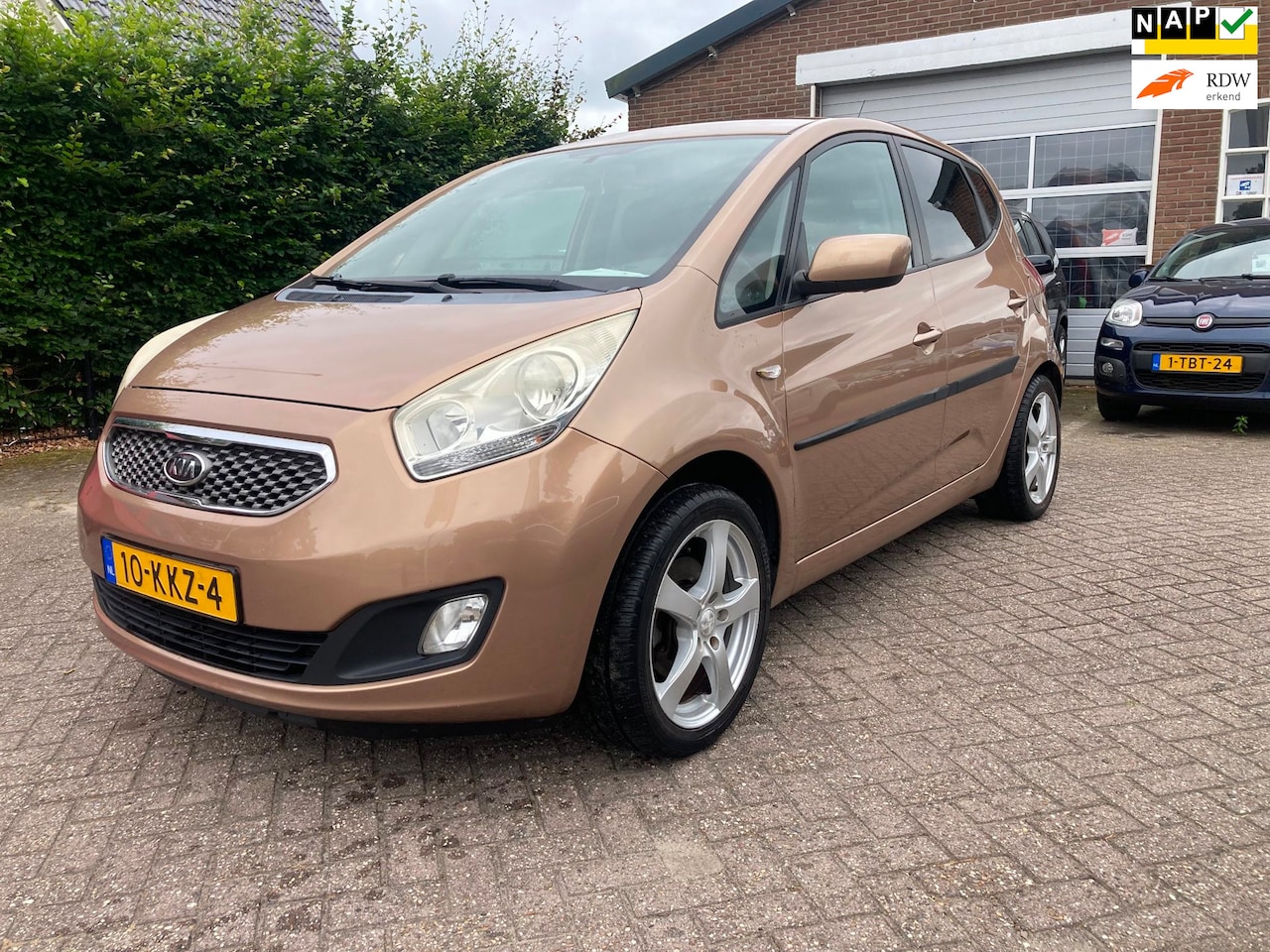 Kia Venga - 1.4 CVVT X-tra Bj 2010 Cruise, Airco, APK TOT 07-2027 inruil is mogelijk - AutoWereld.nl