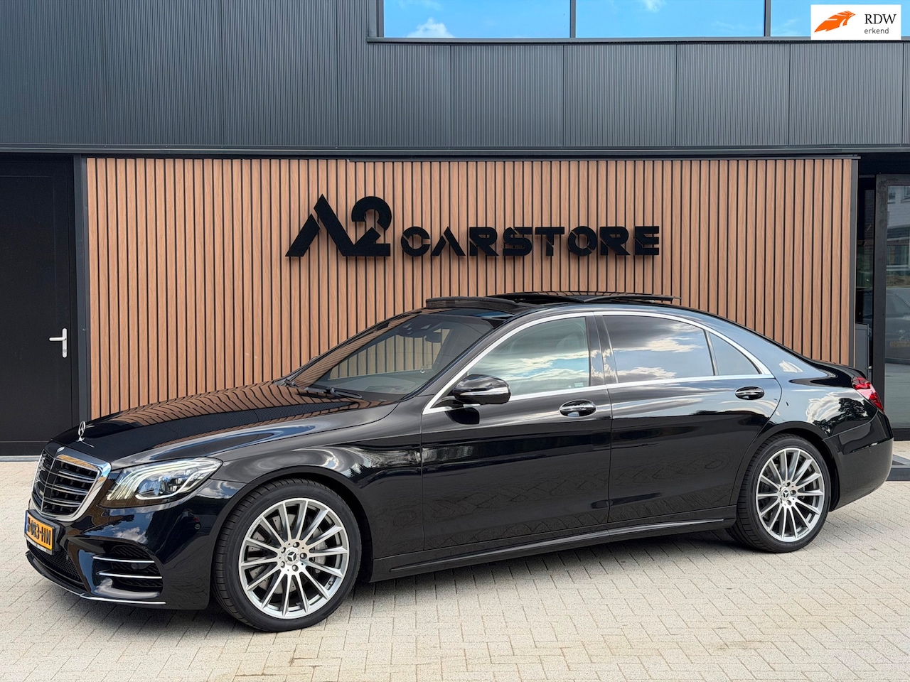 Mercedes-Benz S-klasse - 400d 4Matic Lang AMG TV PANO FULLL - AutoWereld.nl