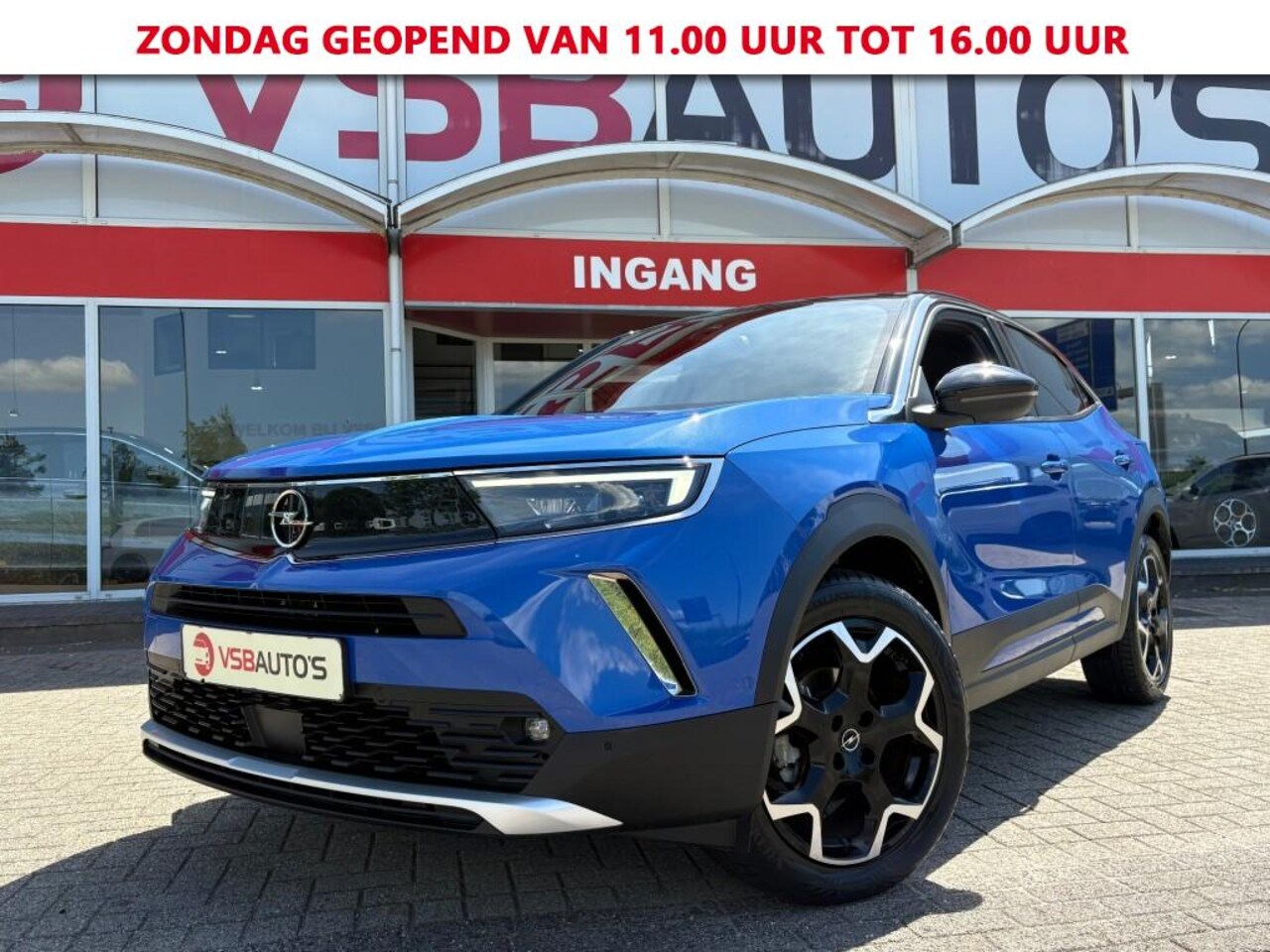 Opel Mokka - 1.2 TURBO AUT. 130PK ULTIMATE LEER LED NAVI CAMERA CARPLAY AIRCO - AutoWereld.nl