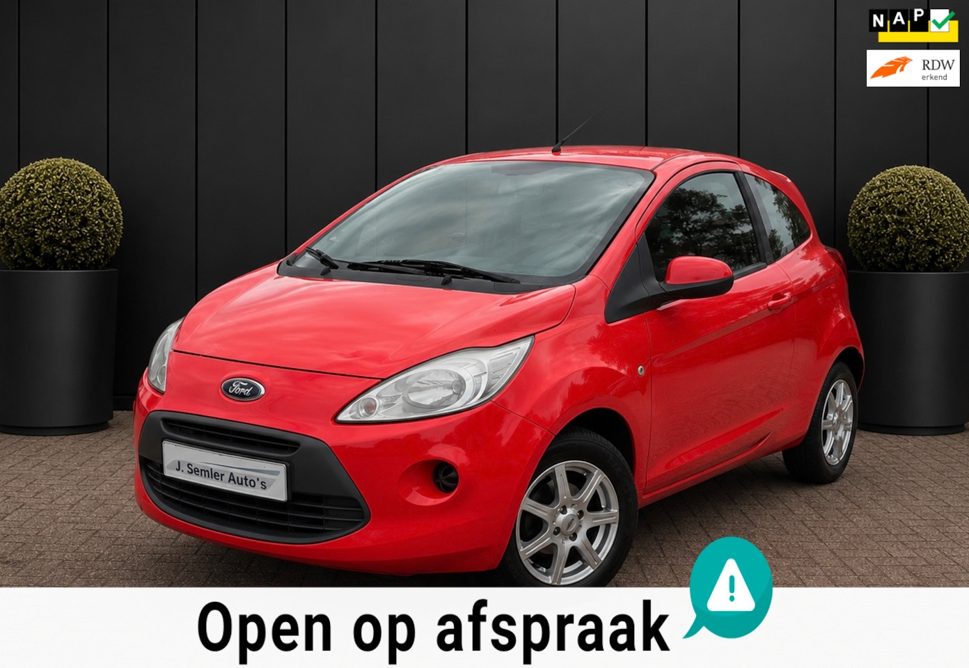 Ford Ka - 1.2 Cool&Sound AIRCO APK 16-04-2027 NAP 120DKM - AutoWereld.nl