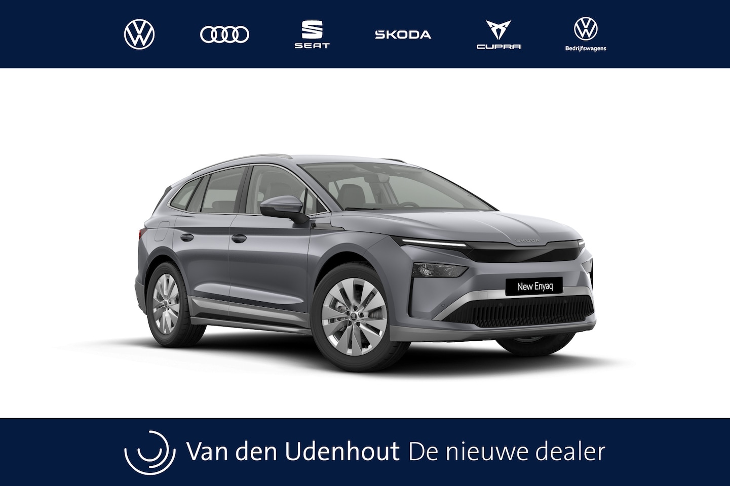 Skoda Enyaq iV - 85 Elektromotor 286 1AT Business Edition | Chrome interieur accenten | Driving mode select - AutoWereld.nl