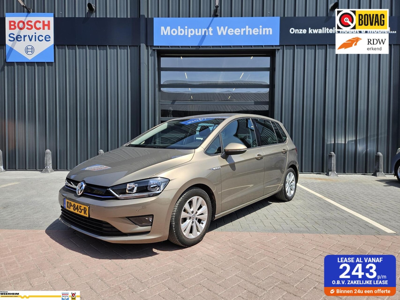 Volkswagen Golf Sportsvan - 1.0 TSI Comf-line Automaat | NAVI | CAMERA | NAP - AutoWereld.nl
