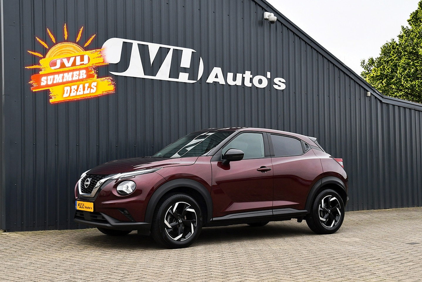 Nissan Juke - 1.0 DiG-T AUT Acenta 10-2023 | BTW | Navi | AppleCarPlay | PrG | F1 | Cam | 17" - AutoWereld.nl