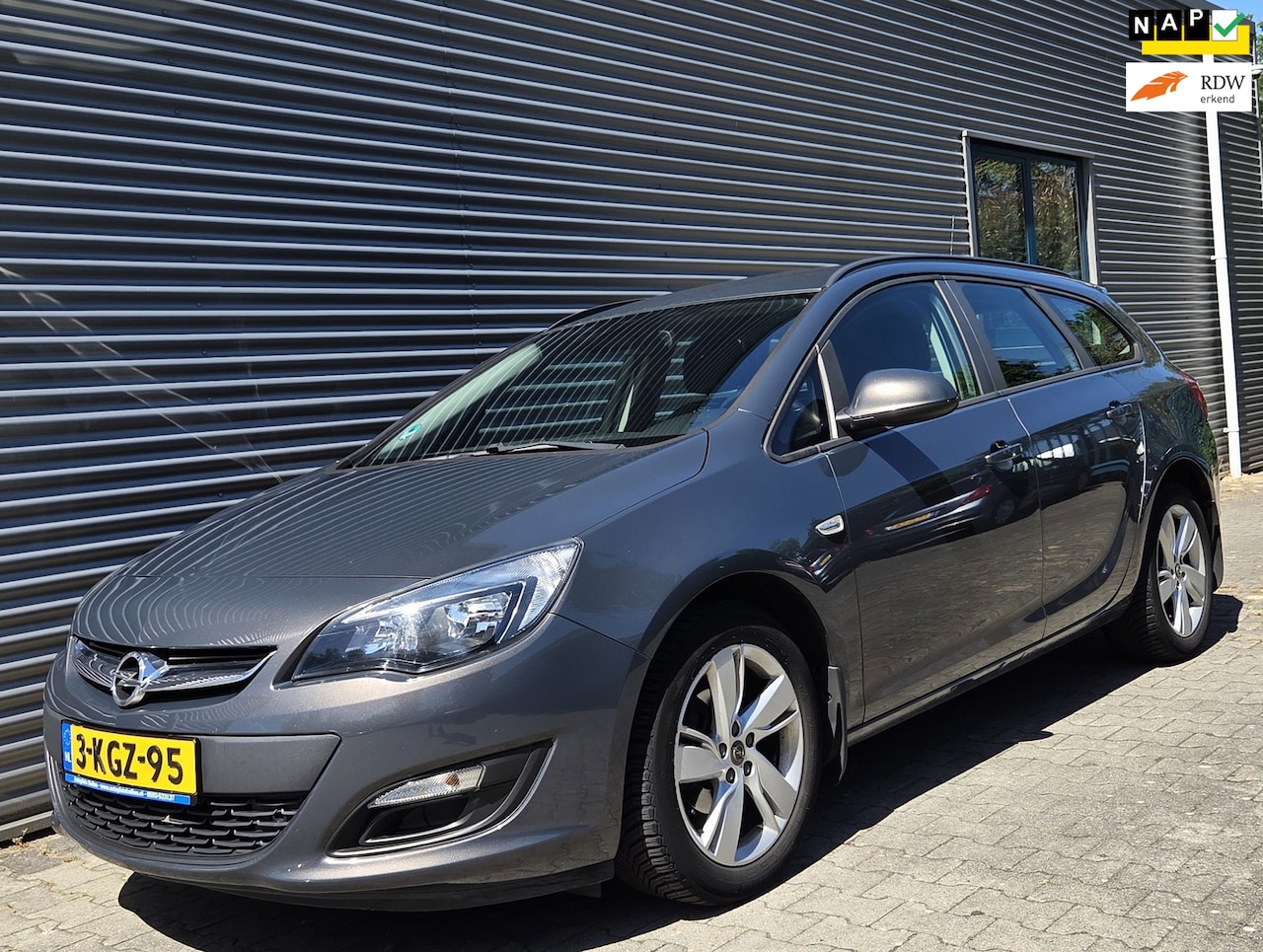 Opel Astra Sports Tourer - 1.4 Turbo Berlin 04-2013 Asteroid Grey Pearl - AutoWereld.nl
