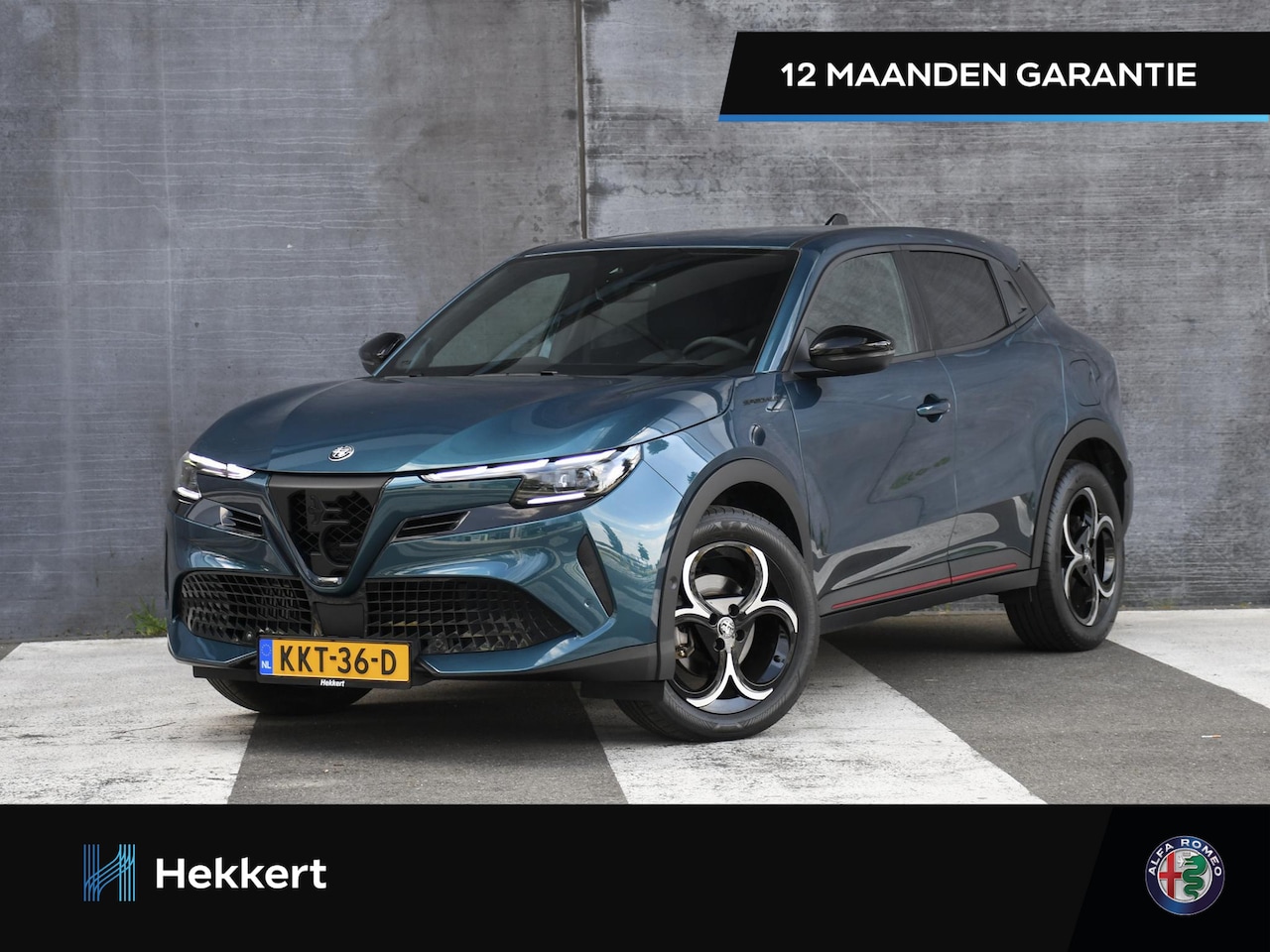 Alfa Romeo Junior - Speciale 1.2 Turbo Hybrid Ibrida 145pk Automaat CAMERA | DODE HOEK | LED | 18''LM | ADAPT. - AutoWereld.nl
