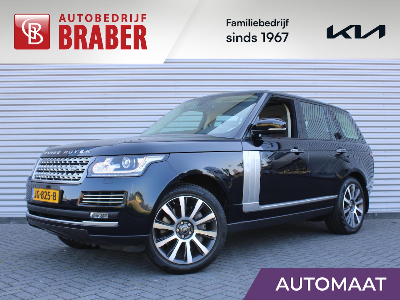 Land Rover Range Rover - 4.4 SDV8 Autobiography | Uniek 4.4 V8 | Nieuwstaat | Elek. trekhaak | Luchtvering | Stuur- - AutoWereld.nl