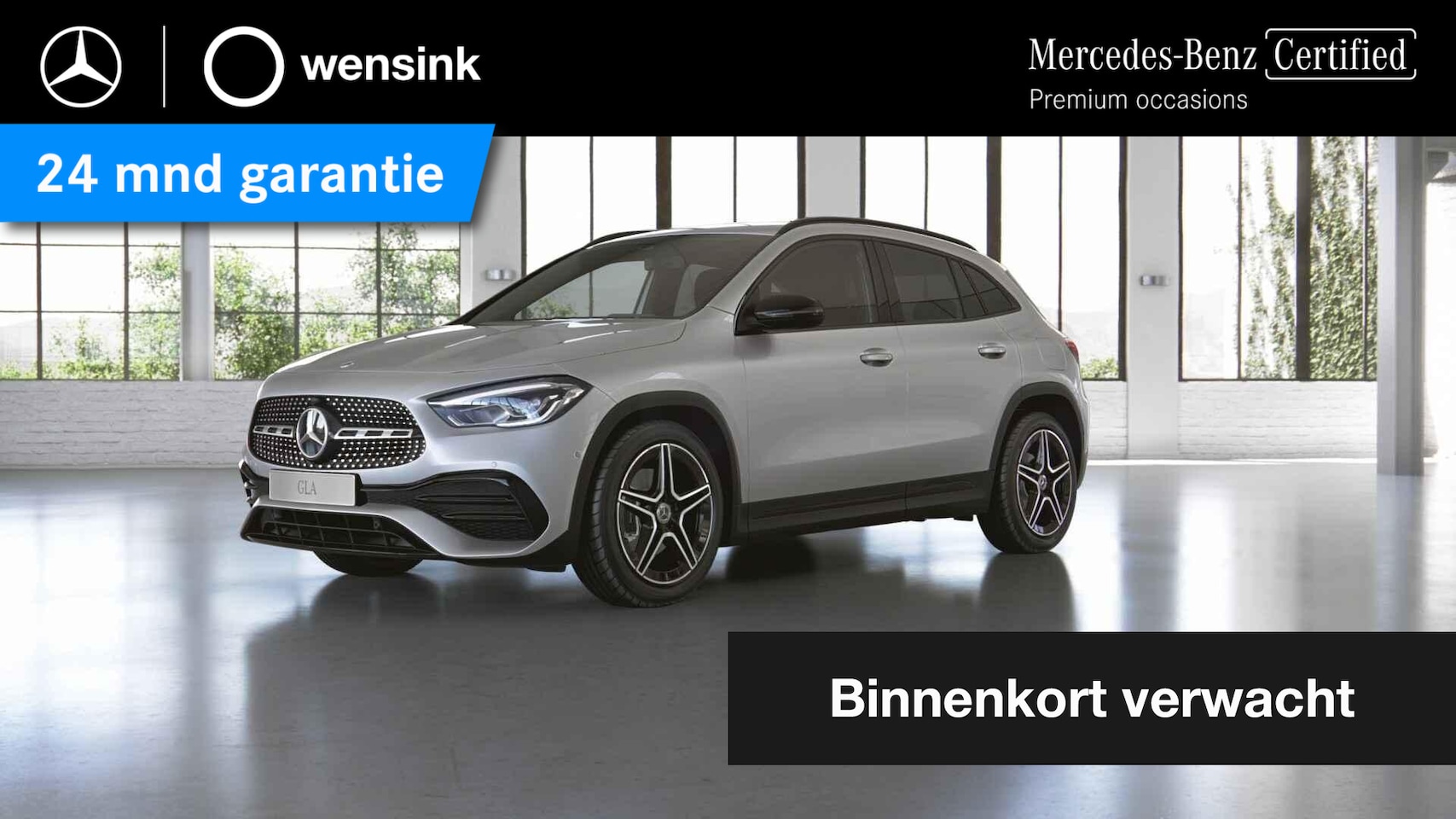Mercedes-Benz GLA-Klasse - 180 Business Solution AMG | Night | Widescreen | Stoelverwarming | Extra getint glas | - AutoWereld.nl