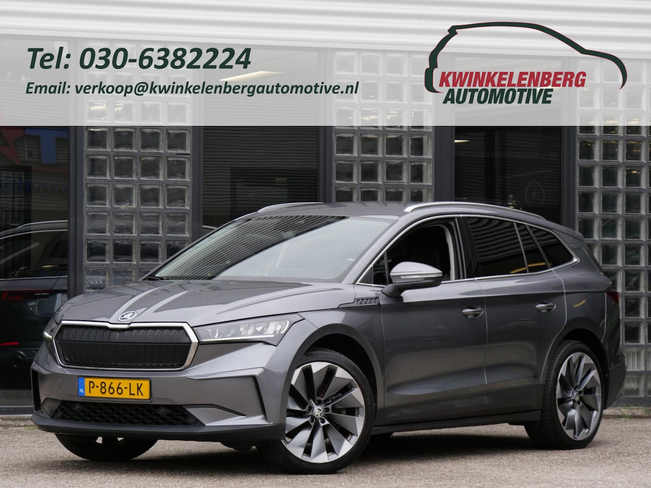 Skoda Enyaq iV - 80/ TREKHAAK/ COMFORT PACK/ CLIMATE PACK/ SPORT PACK/ SOH 93% - AutoWereld.nl