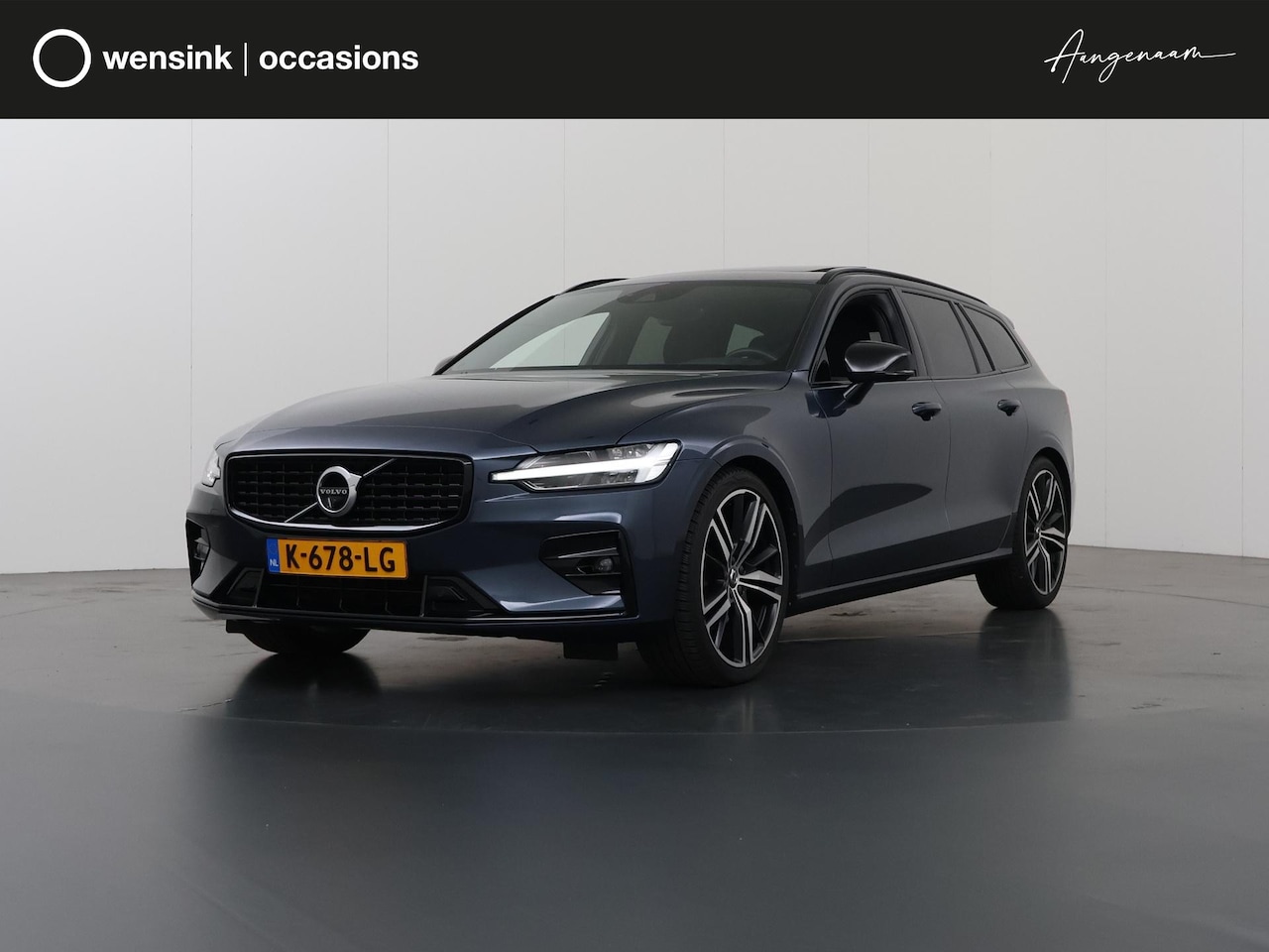 Volvo V60 - 2.0 B3 R-Design | 360 Camera | Harmand/ Kardon | Memory stoelen | HUD | Stoelverwarming | - AutoWereld.nl