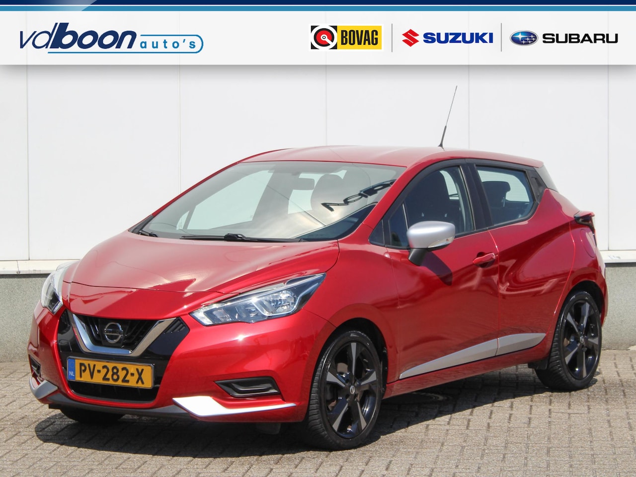 Nissan Micra - 1.0L Acenta | Airco | Cruise | Lm-Velgen | Trekhaak - AutoWereld.nl