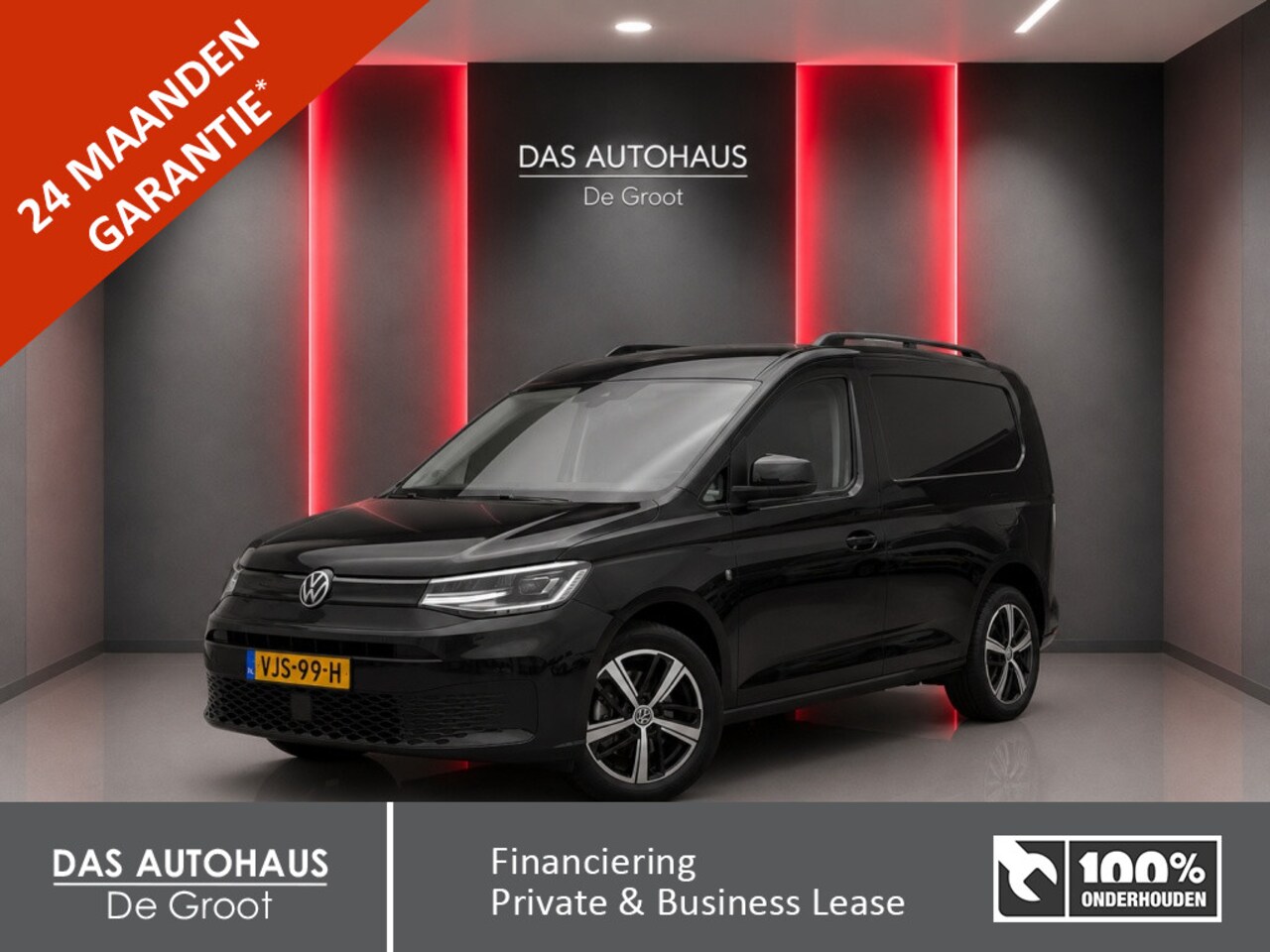 Volkswagen Caddy - 2.0TDI 122pk DSG Exclusive | Trekhaak | NL Bus | ACC | Camera - AutoWereld.nl