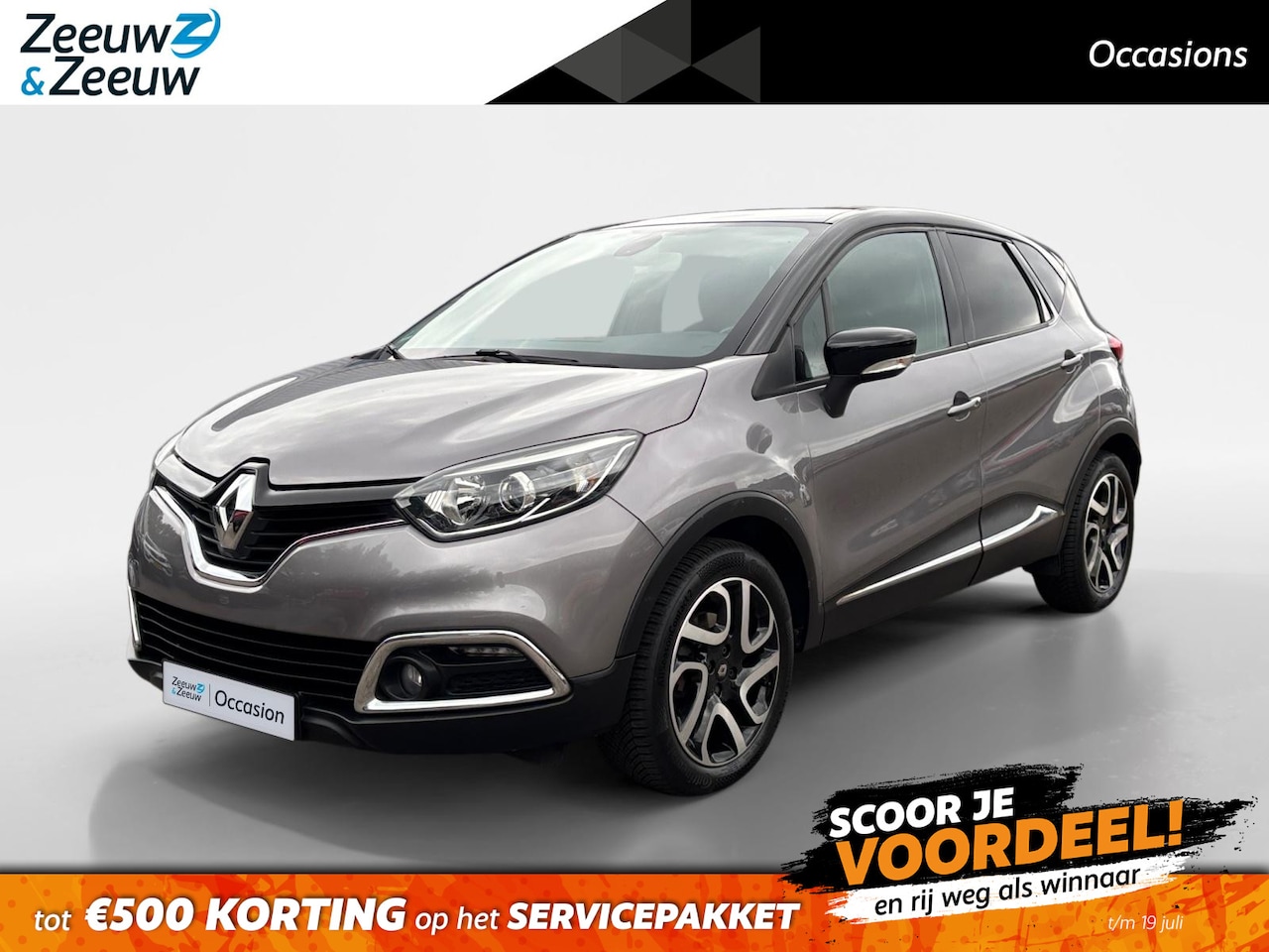 Renault Captur - 1.2 TCe Dynamique | AUTOMAAT | EERSTE EIGENAAR | TREKHAAK | CAMERA | ALL SEASON BANDEN | - AutoWereld.nl