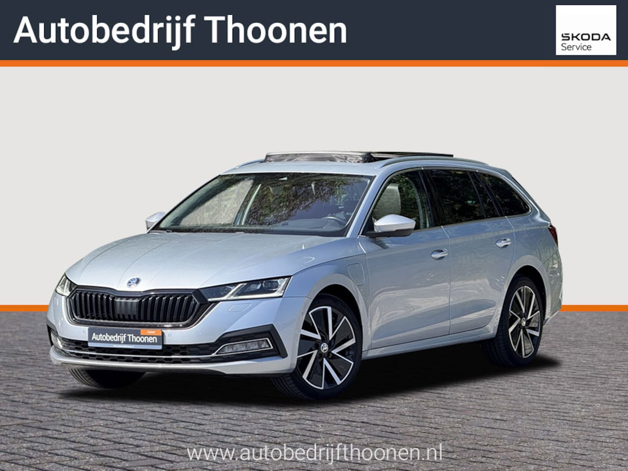 Skoda Octavia Combi - 1.4 TSI iV PHEV Style | Leer | Pano | HUD - AutoWereld.nl