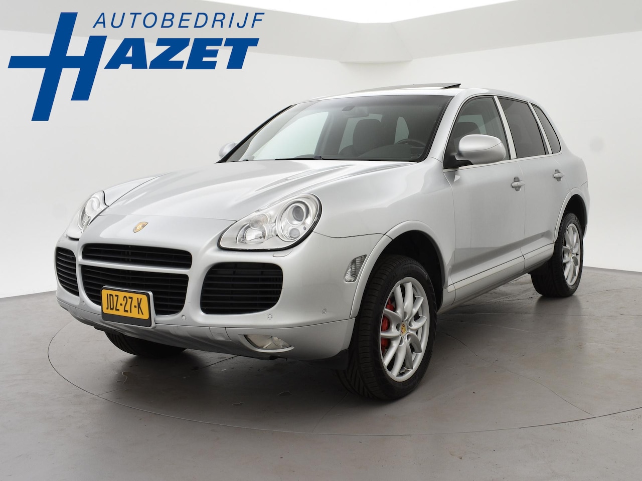 Porsche Cayenne - 4.5 TURBO V8 450 PK *127.686 KM* + APPLE CARPLAY | SCHUIFDAK | LUCHTVERING - AutoWereld.nl