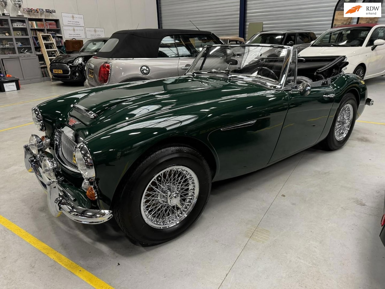 Austin Healey - 3000 MKIII Ph 2 met zeer veel mooie opties in zeer mooie staat - AutoWereld.nl