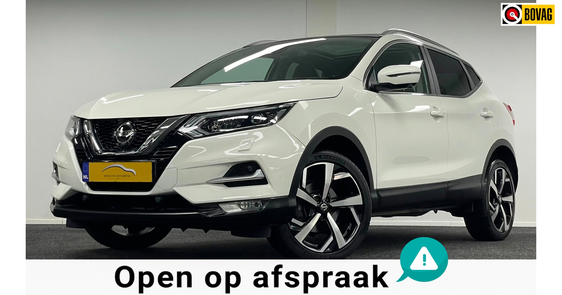 Nissan Qashqai - 1.3 DIG-T Tekna*Panodak*Leder*360Camera*Carplay*Stoelverw - AutoWereld.nl