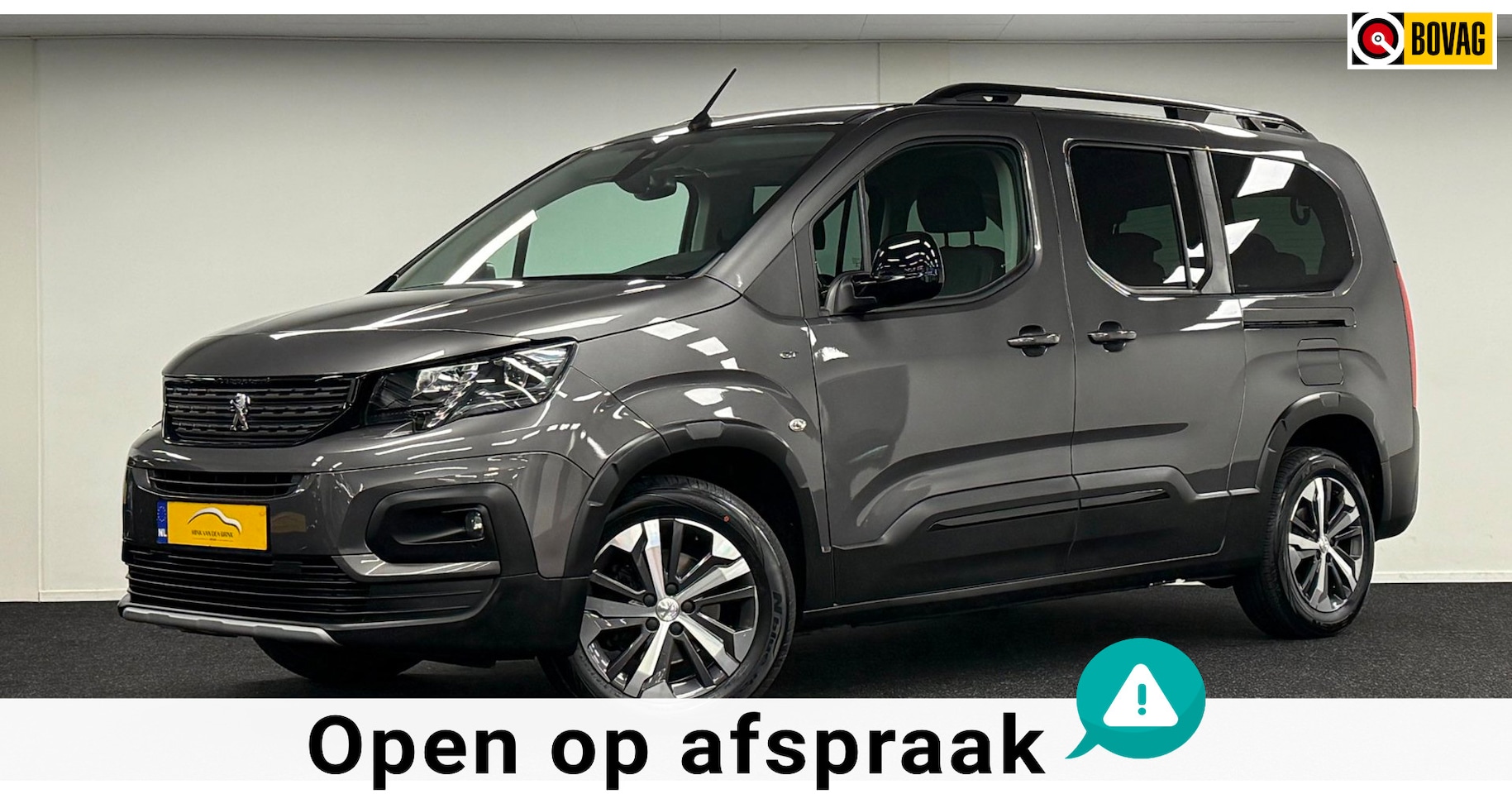 Peugeot Rifter Long - 1.2 Puretech GT-line*Automaat* 7persoons*Navi*Camera*Carplay* - AutoWereld.nl