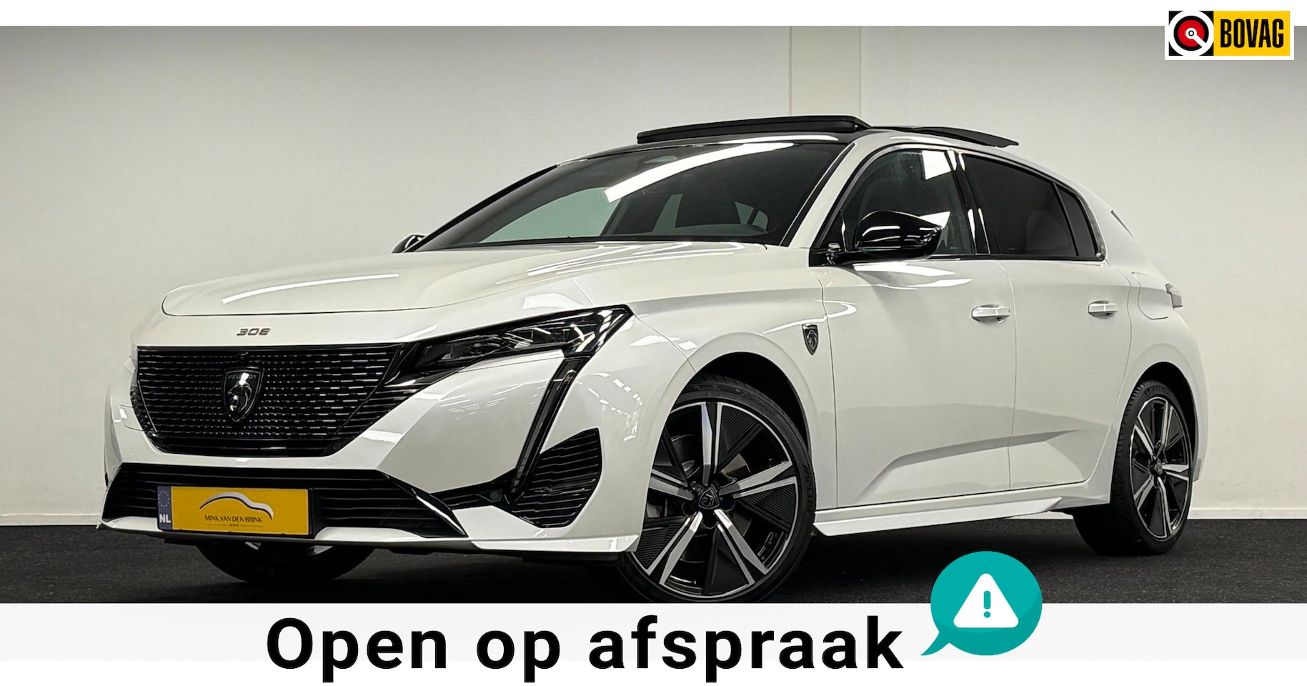 Peugeot 308 - 1.6 Plug-in Hybrid 180 GT Pack Business*Panodak*Navi*Camera*Leder*Carplay - AutoWereld.nl