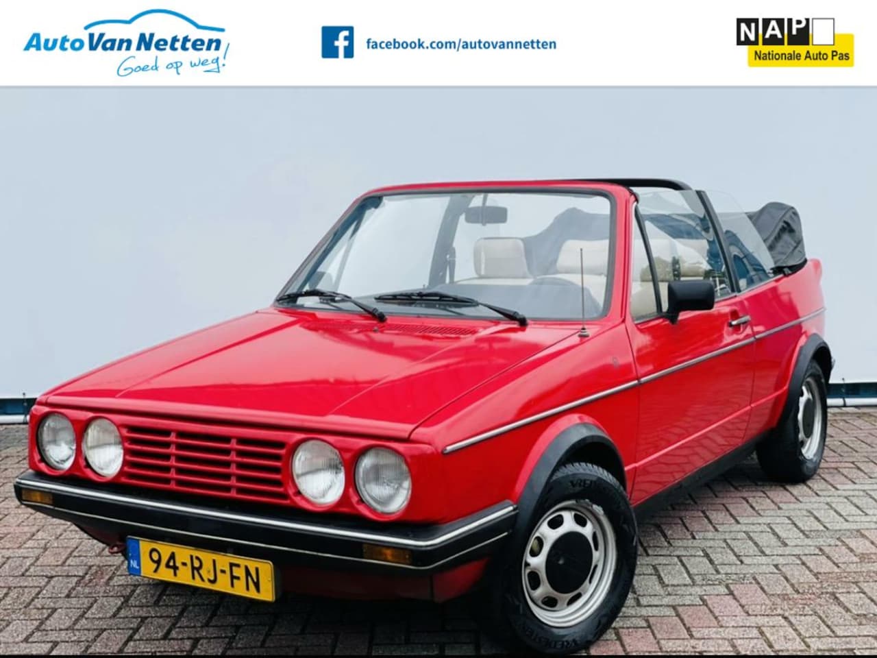 Volkswagen Golf Cabriolet - 1.5 GLs Wegenbelastingvrij!! - AutoWereld.nl