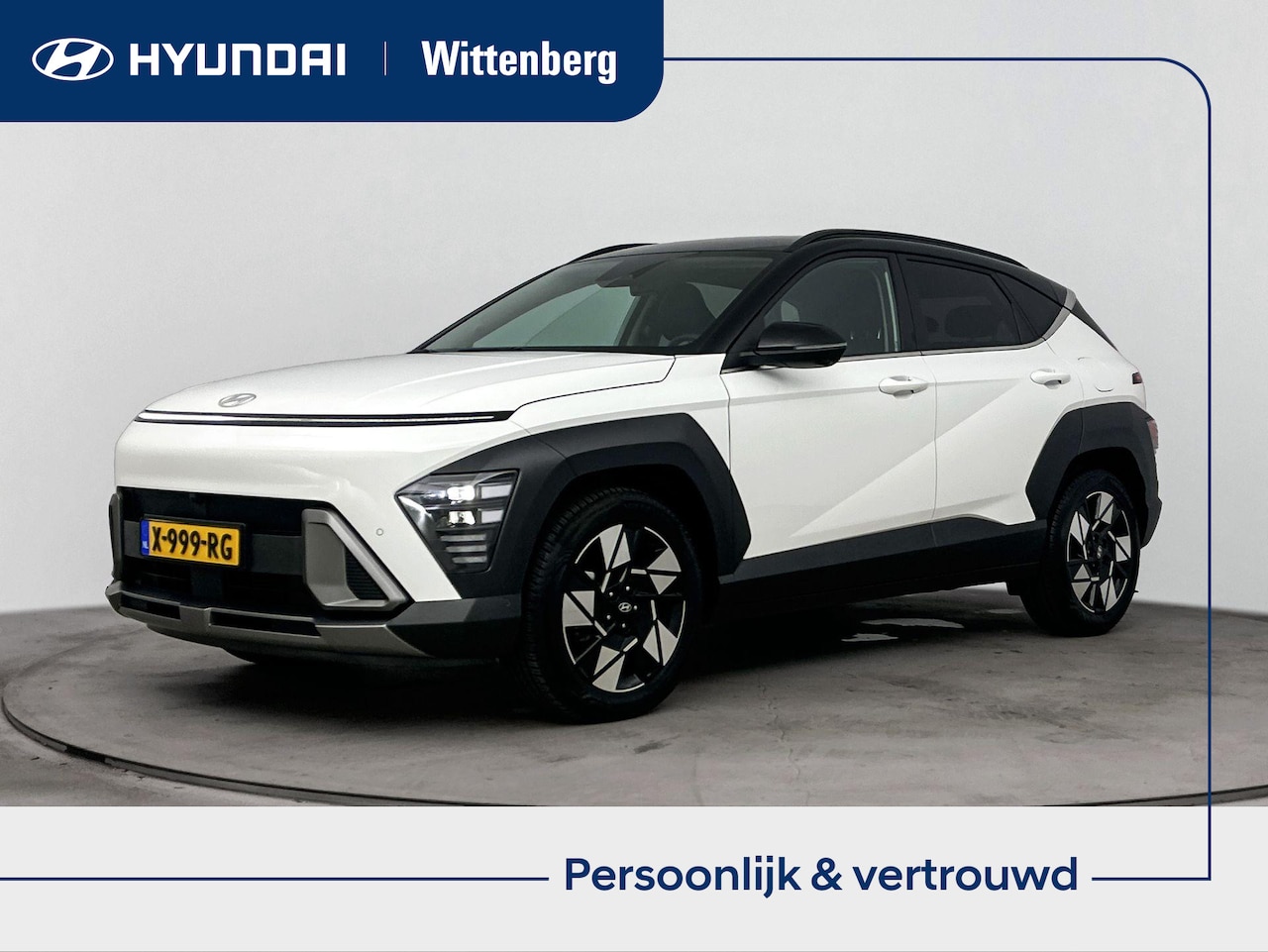 Hyundai Kona - 1.6 GDI HEV Premium | All Season | Leer | Memory | Stoelventilatie | 360 Camera | Stoel + - AutoWereld.nl