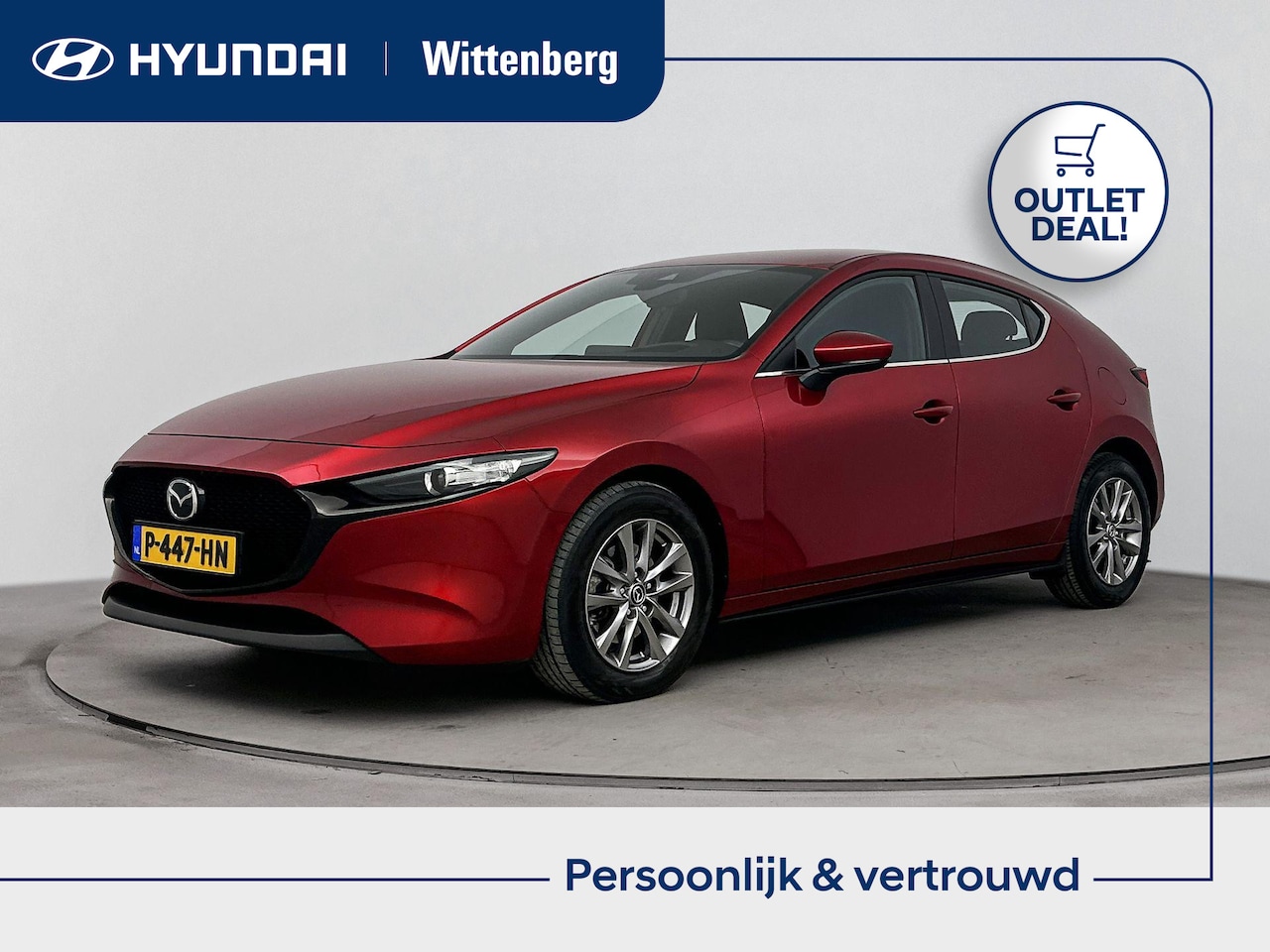 Mazda 3 - 2.0 e-SkyActiv-G M Hybrid 122 | Parkeersensoren | Apple carplay/android Auto | Navigatie | - AutoWereld.nl