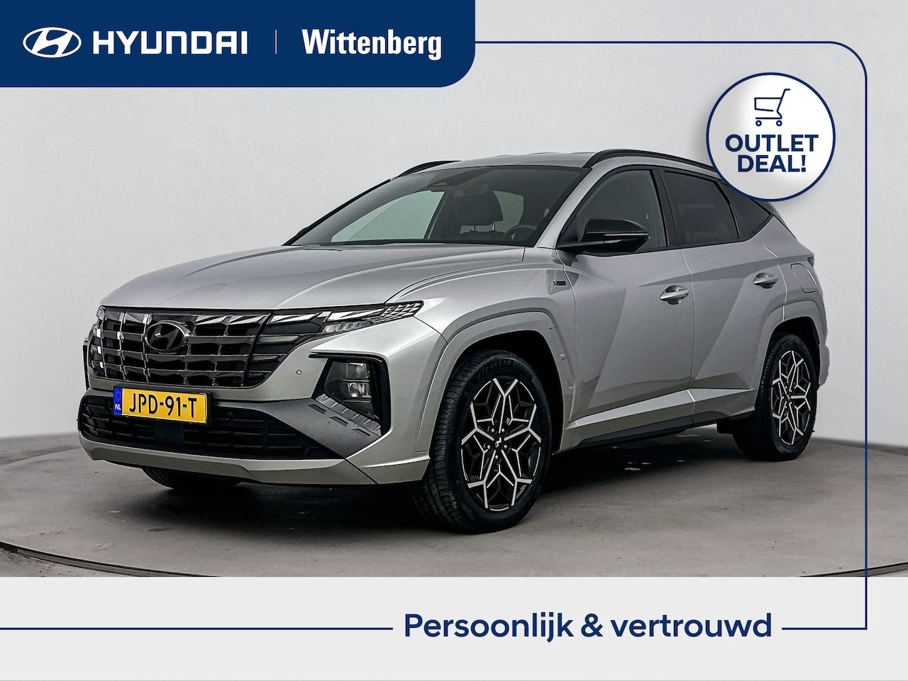 Hyundai Tucson - 1.6 T-GDI PHEV N Line 4WD | Adaptive Cruise | Camera | Clima | Stoel stuur verwarming | 19 - AutoWereld.nl