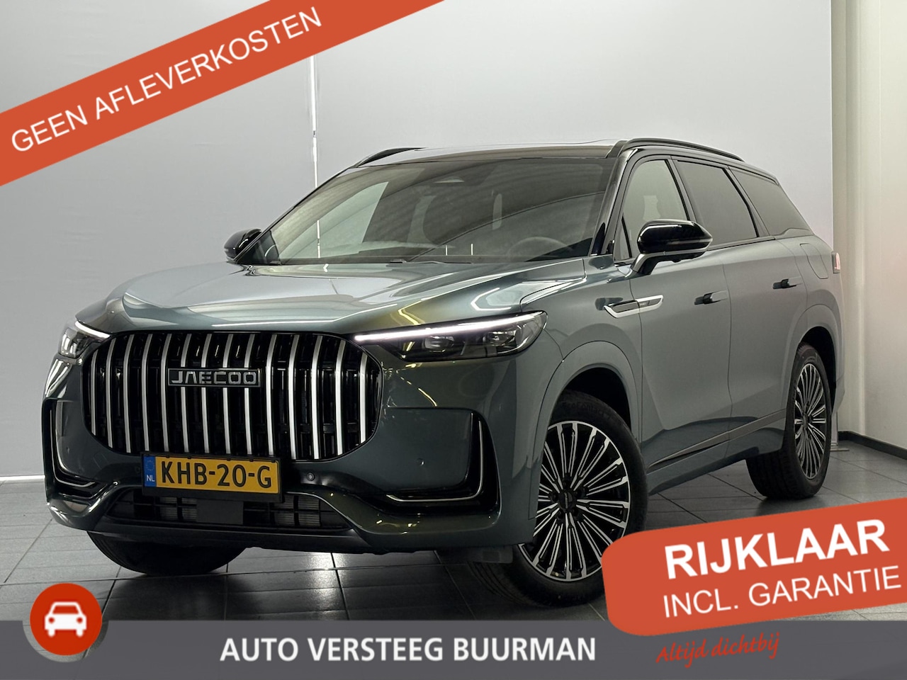 Jaecoo 8 - 1.5 SHS-P Luxury 5p * Demo * Luxe lederen bekleding met ventilatie/verwarming, panoramisch - AutoWereld.nl