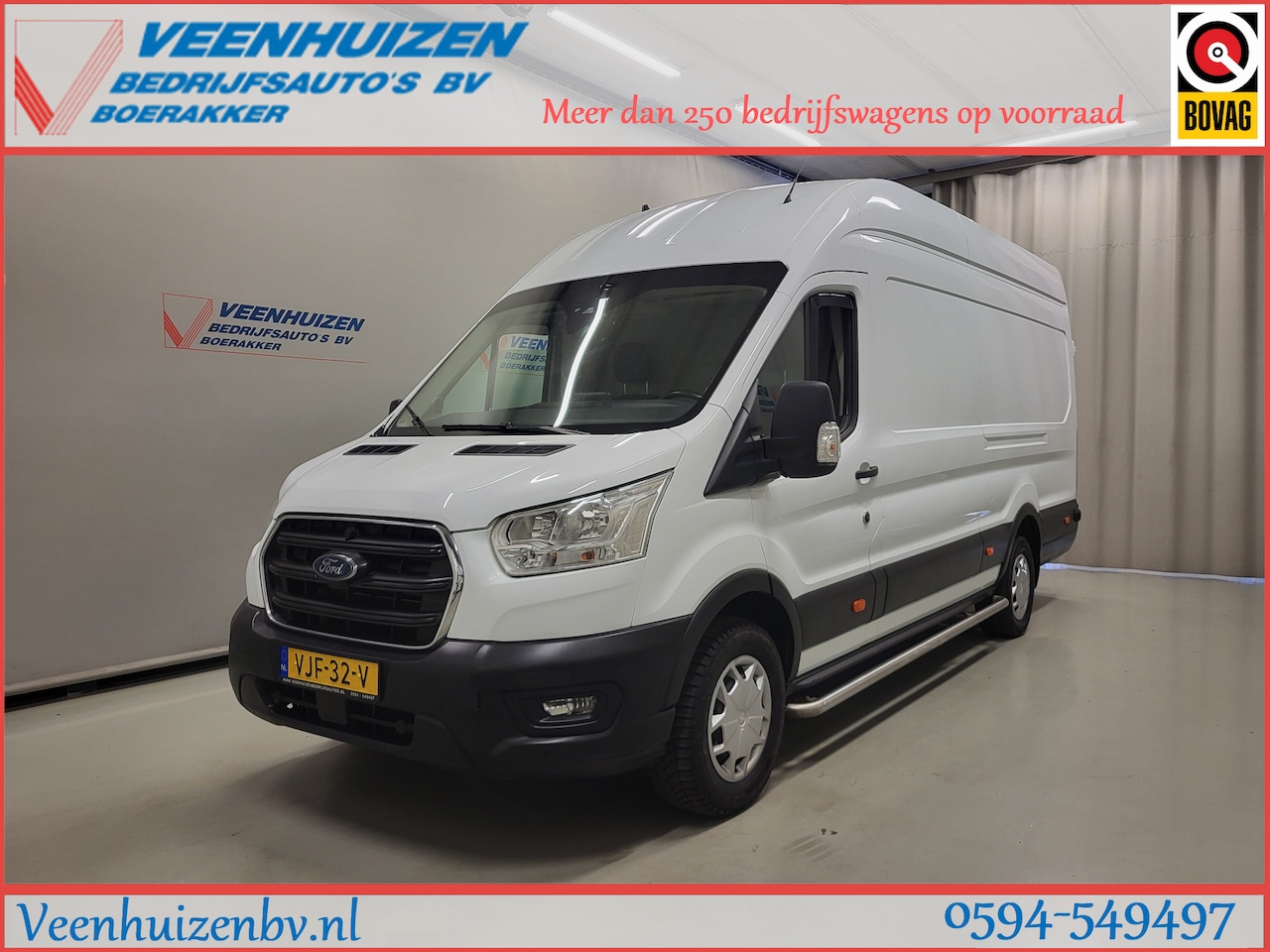 Ford Transit - 2.0TDCI 170pk L4/H3 Automaat Euro 6! - AutoWereld.nl
