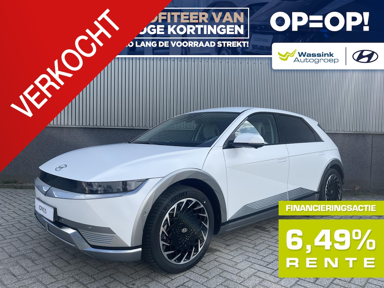 Hyundai IONIQ 5 - 77,4 kWh 229pk RWD Lounge Goedkoopste van Nederland - AutoWereld.nl