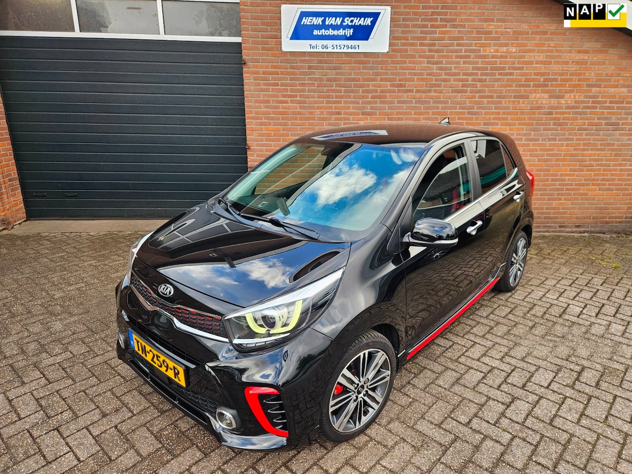 Kia Picanto - 1.0 T-GDI GT-Line 2018 - Stuur/Stoelverwarming - AutoWereld.nl