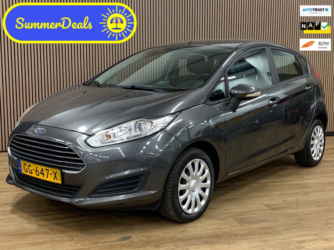 Ford Fiesta - 1.0 Style|Navigatie|134000KM|Airco| - AutoWereld.nl