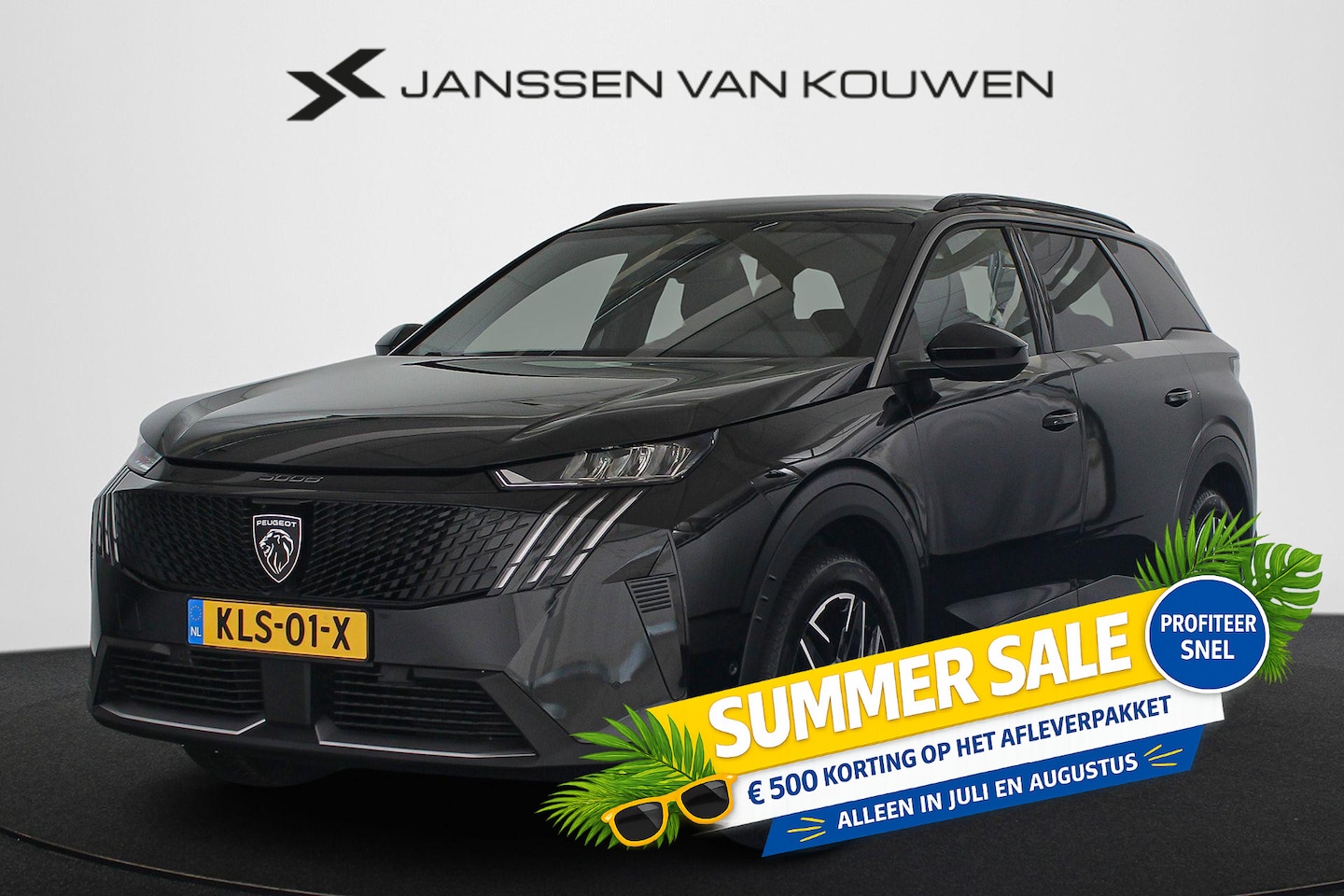 Peugeot 5008 - 1.2 Hybrid 136 Allure 7p Stoel-Stuurverwarming 360 Camera - AutoWereld.nl