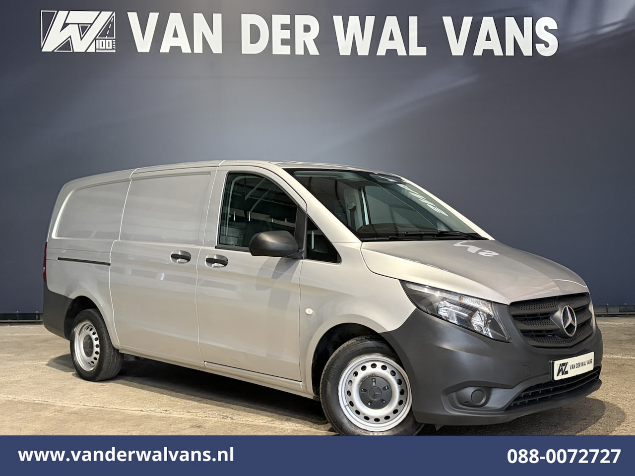 Mercedes-Benz Vito - 116 CDI 164pk L2H1 Euro6 Airco | Camera | Navigatie | Cruisecontrol | Stoelverwarming Bijr - AutoWereld.nl