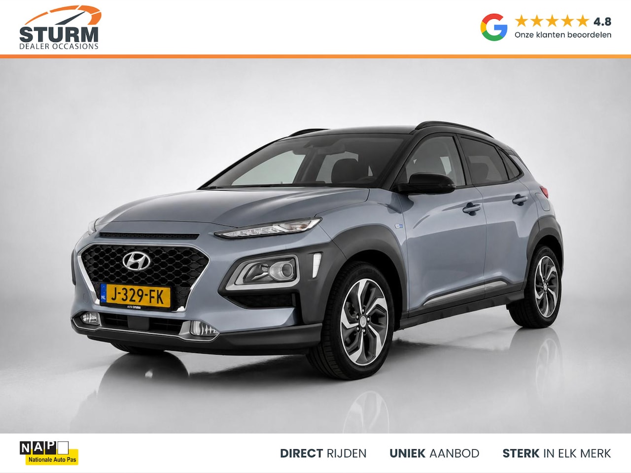 Hyundai Kona - 1.6 GDI HEV Fashion 1.6 GDI HEV Fashion - AutoWereld.nl