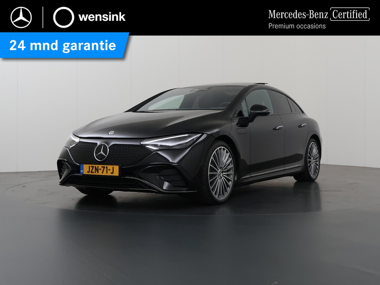 Mercedes-Benz EQE - 300 Business Solution AMG 90 kWh | Panoramisch schuifdak | Burmester | AIRMATIC | MBUX aug - AutoWereld.nl
