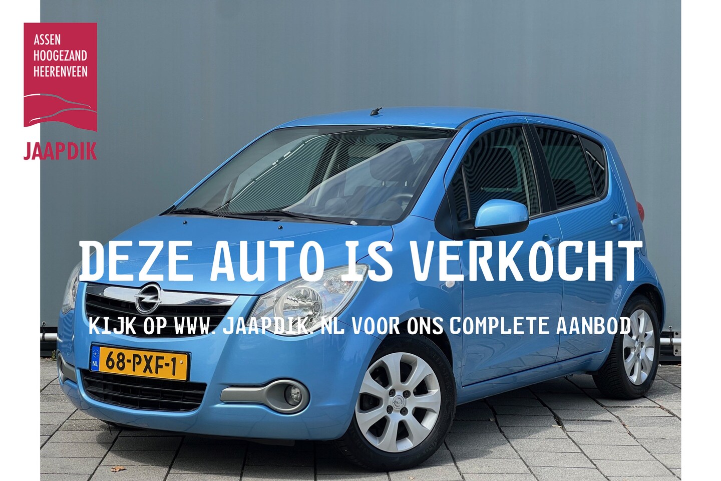 Opel Agila - BWJ 2011 | 1.0I 66PK Edition | TREKHAAK | AIRCO | DONKER GLAS | LICHTMETAAL | RADIO/CD E - AutoWereld.nl
