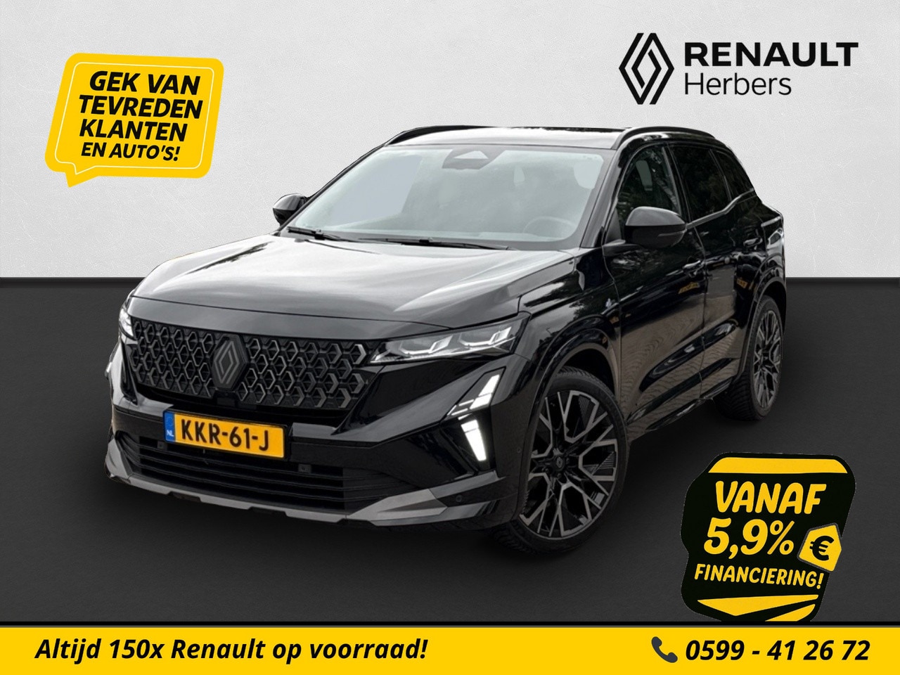 Renault Austral - 1.3 mild hybrid 160 X-Tronic iconic esprit Alpine NIEUW MODEL / ALL SEASON / PANORAMA / AL - AutoWereld.nl