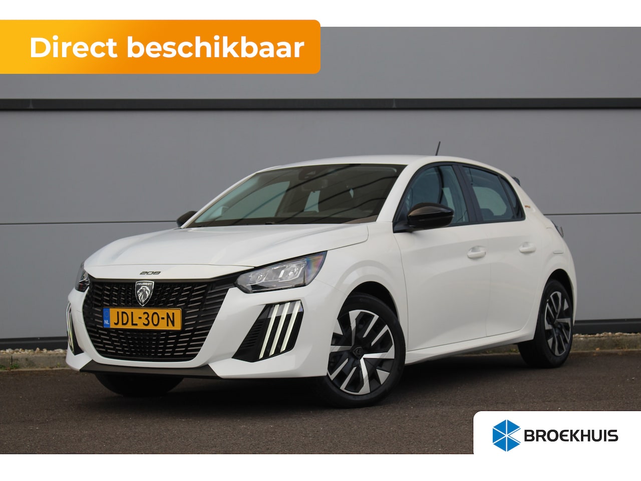 Peugeot 208 - Style | Dashboard en deurpanelen in kunststof met carboneffect | Ecoled koplampen | Elektr - AutoWereld.nl