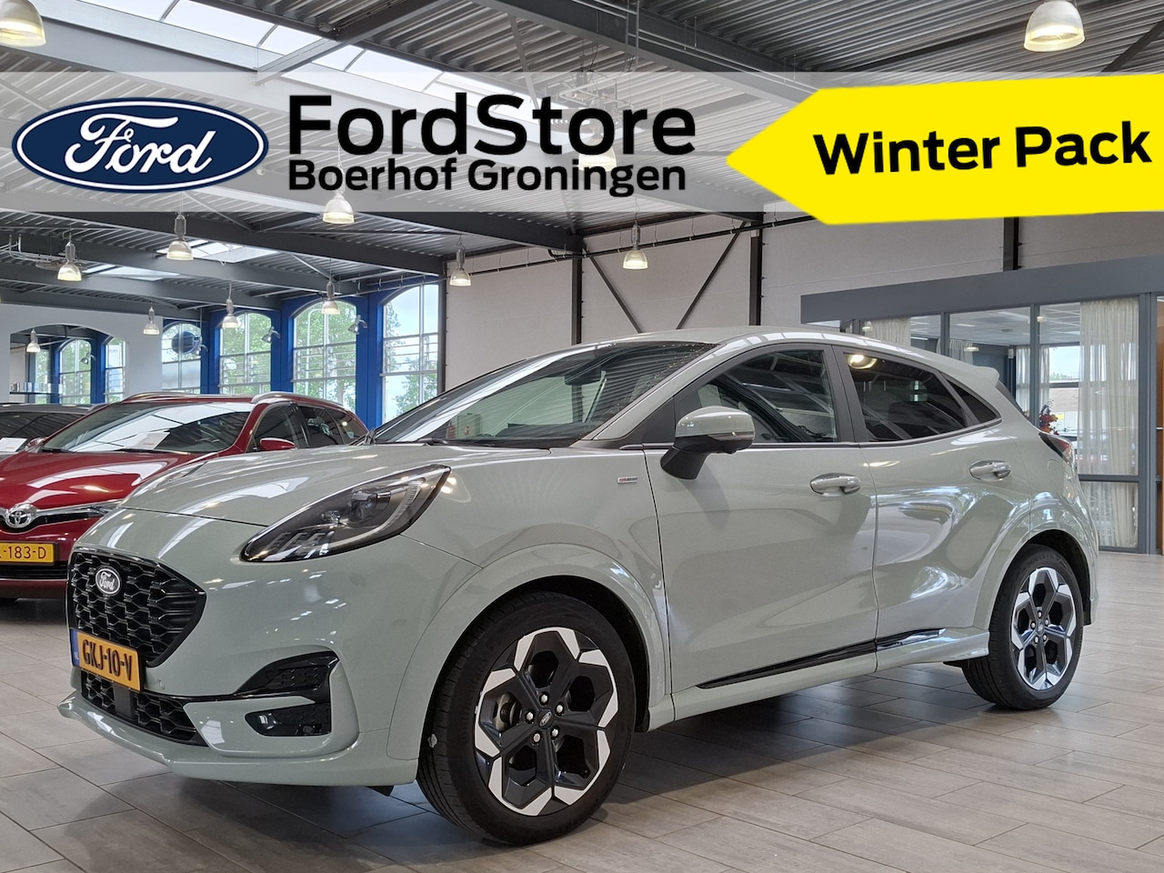Ford Puma - EcoBoost Hybrid 125 pk ST-Line X | Winter Pack | Matrix LED | Nw. model | Orig. NL | 360° - AutoWereld.nl