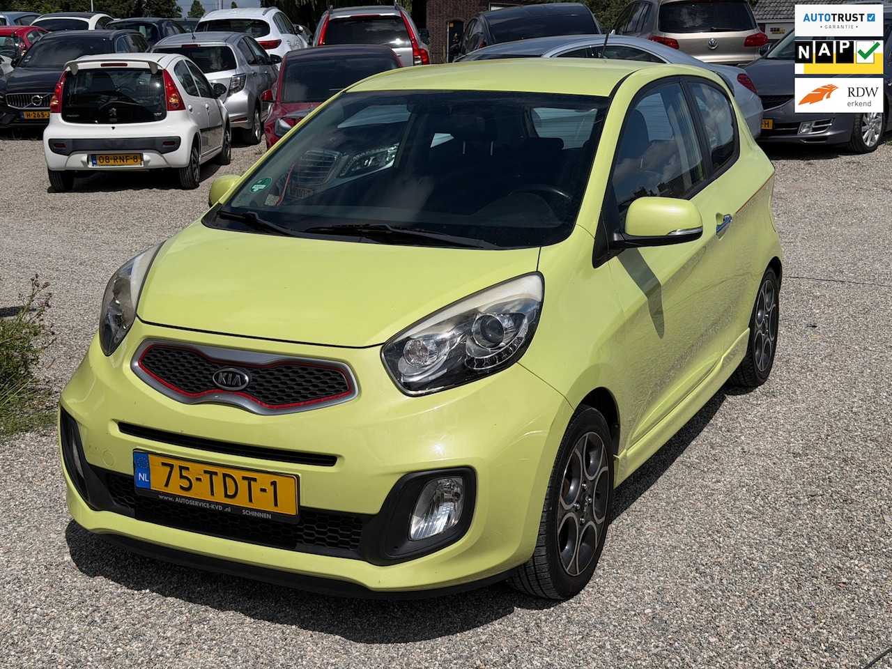 Kia Picanto - 1.0 CVVT Comfort Pack Keyless Bluetooth Clima Goed Onderhouden - AutoWereld.nl
