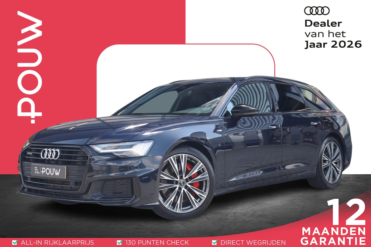Audi A6 Avant - 55 TFSIe 367pk quattro Pro Line S Competition | Memory | Elektr. Achterklep | Verwarmbare - AutoWereld.nl