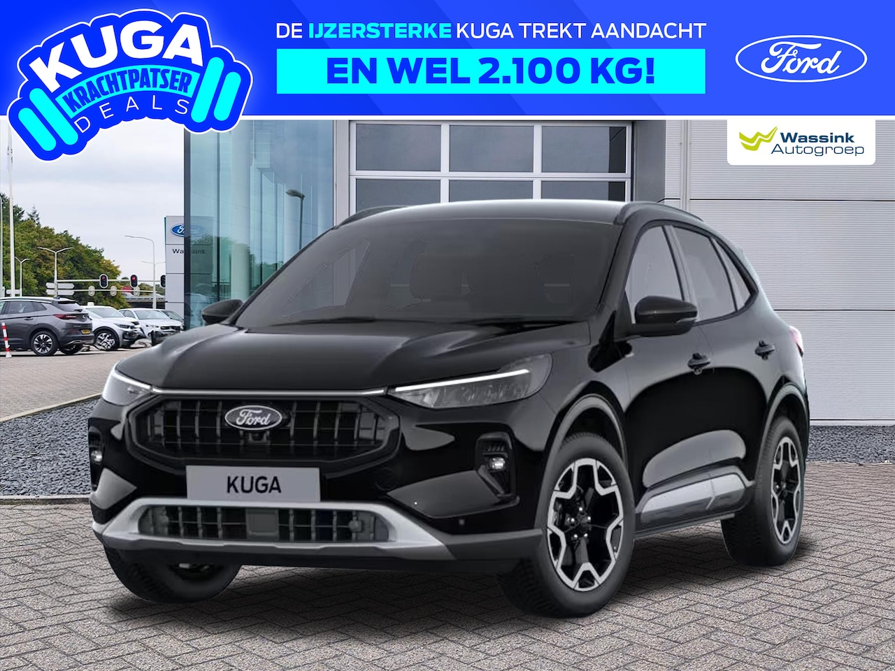 Ford Kuga - 2.5 PHEV 243pk e-CVT Titanium | Aktieprijs rijklaar inclusief - AutoWereld.nl