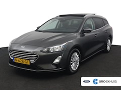 Ford Focus Wagon - 1.0 EcoBoost Titanium X Automaat | Panoramadak | Trekhaak | Winterpack | Adaptive Cruise |