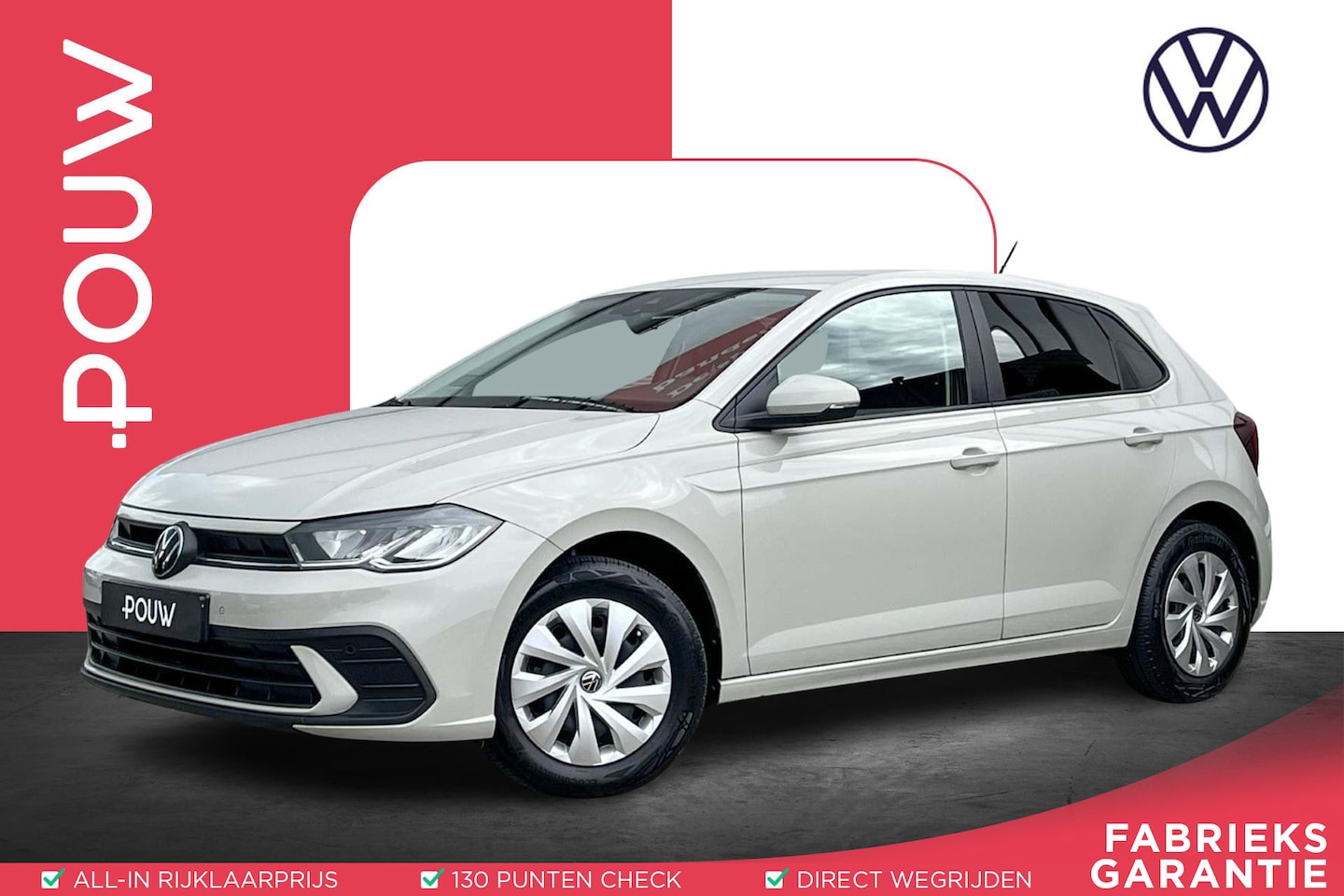 Volkswagen Polo - 1.0 MPI 80pk Polo | App Connect | PDC | Airco - AutoWereld.nl