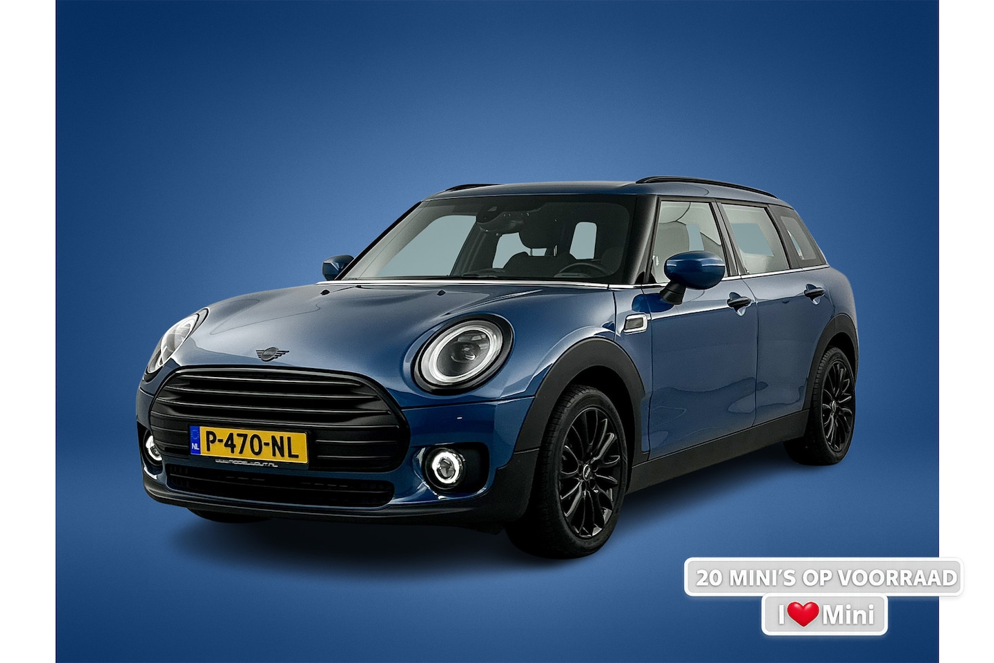 MINI Clubman - Mini 1.5 Classic Half-Leder/Sportstoelen/Climate/Carplay/17'LMV - AutoWereld.nl