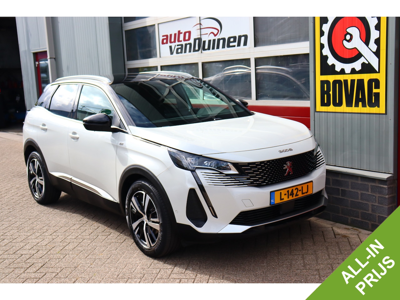 Peugeot 3008 - 1.2 PureTech GT O.a: Keyless, PDC, Camera, ACC, DAB, Carplay, Etc. All-in prijs! - AutoWereld.nl