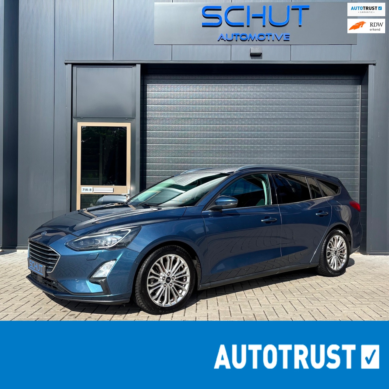 Ford Focus Wagon - 125pk Titanium Business FULL LED | CARPLAY | STOEL + STUURVERWARMING | LANE ASSIST | PARKA - AutoWereld.nl