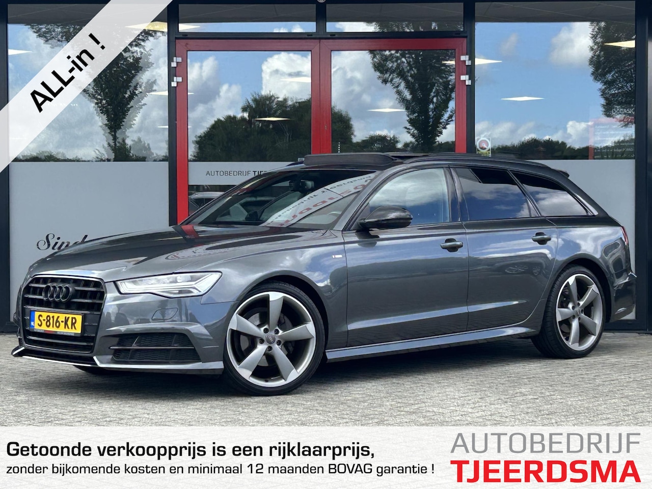 Audi A6 Avant - 1.8 TFSI ultra S line Edition | Trekhaak Wegklapbaar | 20'' Lichtmetalen Velgen | Panorama - AutoWereld.nl