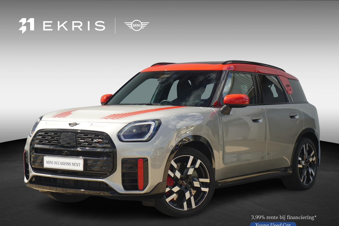 MINI Countryman - John Cooper Works ALL4 | Pakket XL | Driving Assistant Professional | Harman Kardon | Pano - AutoWereld.nl