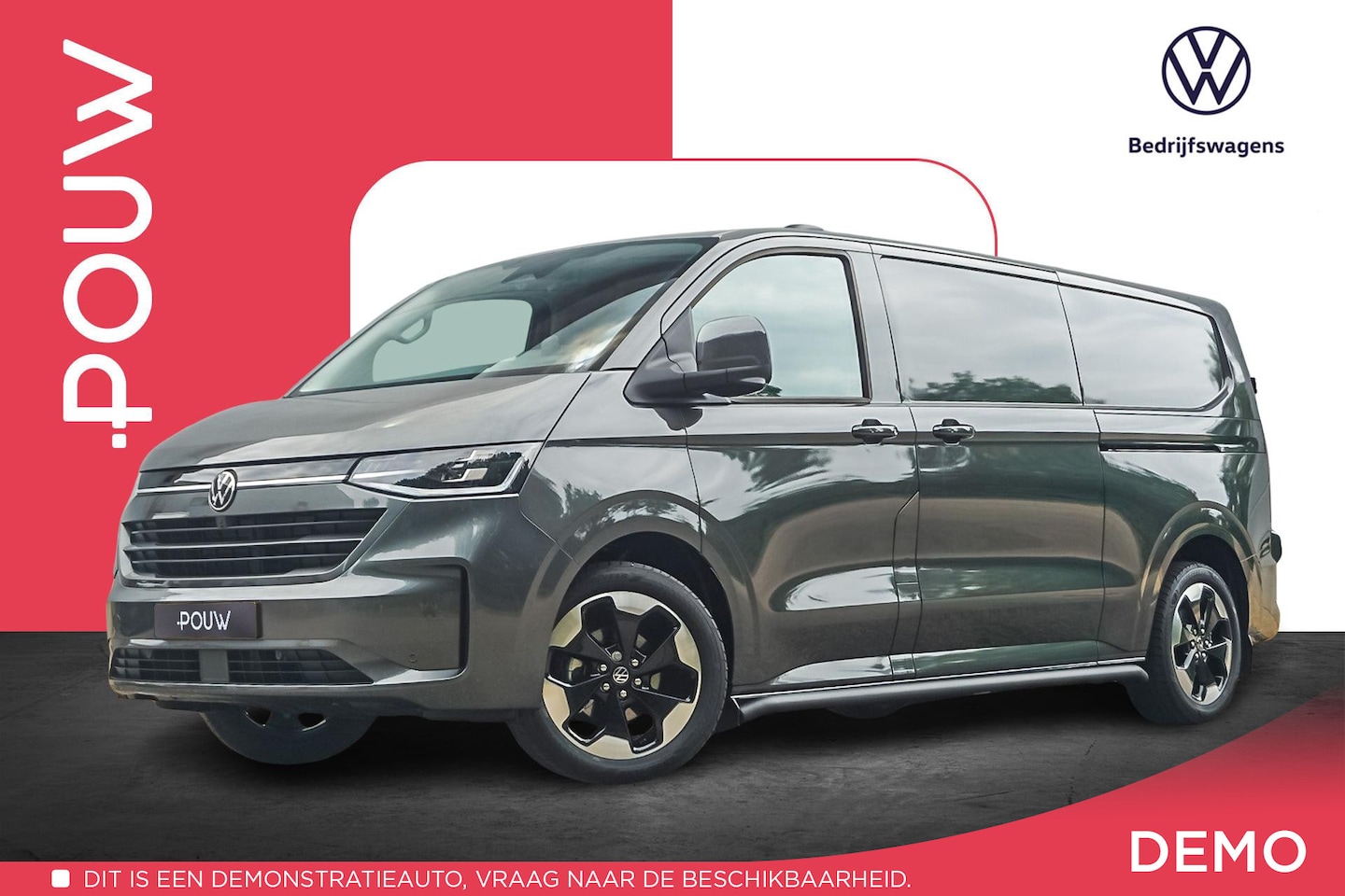 Volkswagen Transporter - 2.5 eHybrid 233pk L2H1 30 Bulli | Schuifdeur L&R | Trekhaak | Dashcam - AutoWereld.nl